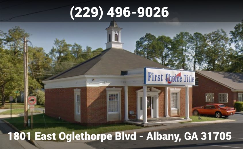 Albany Title Loans on Oglethorpe Blvd | First Choice Title ...